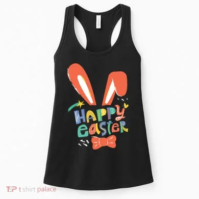 Happy Easter Bow Women's Tank Top