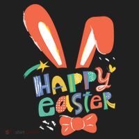 Happy Easter Bow  Hat thumb 2
