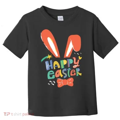 Happy Easter Bow Toddler T-Shirt