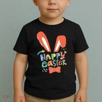 Happy Easter Bow  Toddler T-Shirt thumb 2