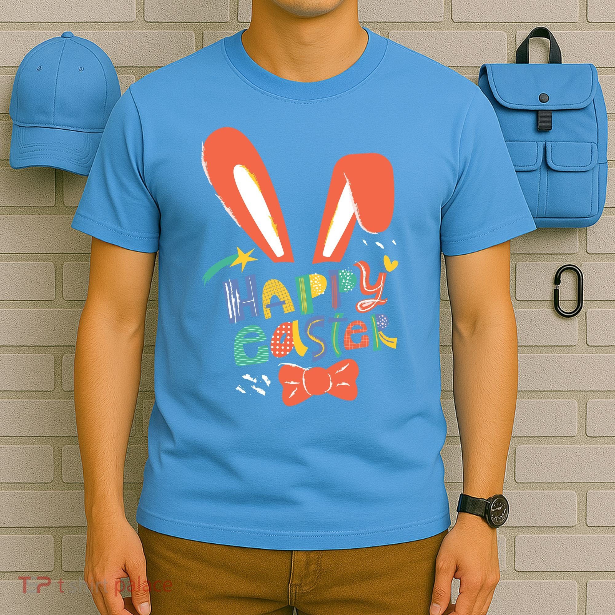 Happy Easter Bow  T-Shirt