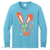Happy Easter Bow  Kids Long Sleeve Shirt thumb 0