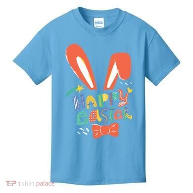 Happy Easter Bow  Kids T-Shirt