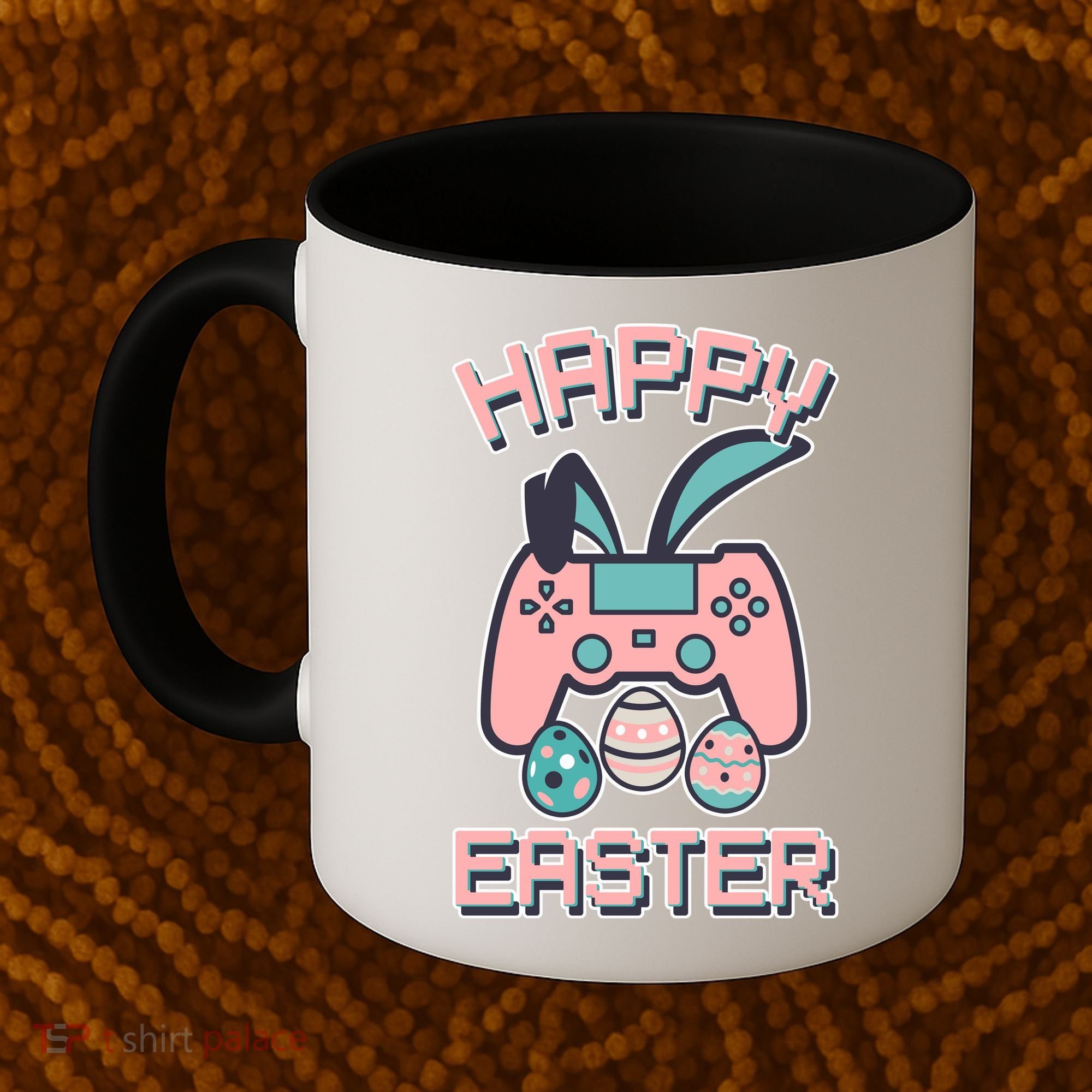 Happy Easter Bunny Game Controller Coffee Mug