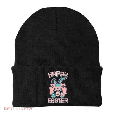 Happy Easter Bunny Game Controller Beanie