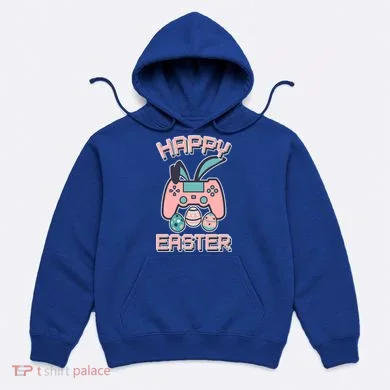 Happy Easter Bunny Game Controller Hoodie