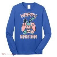 Happy Easter Bunny Game Controller Long Sleeve Shirt thumb 0