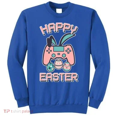 Happy Easter Bunny Game Controller Sweatshirt