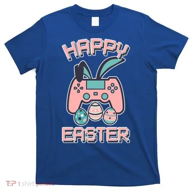 Happy Easter Bunny Game Controller T-Shirt