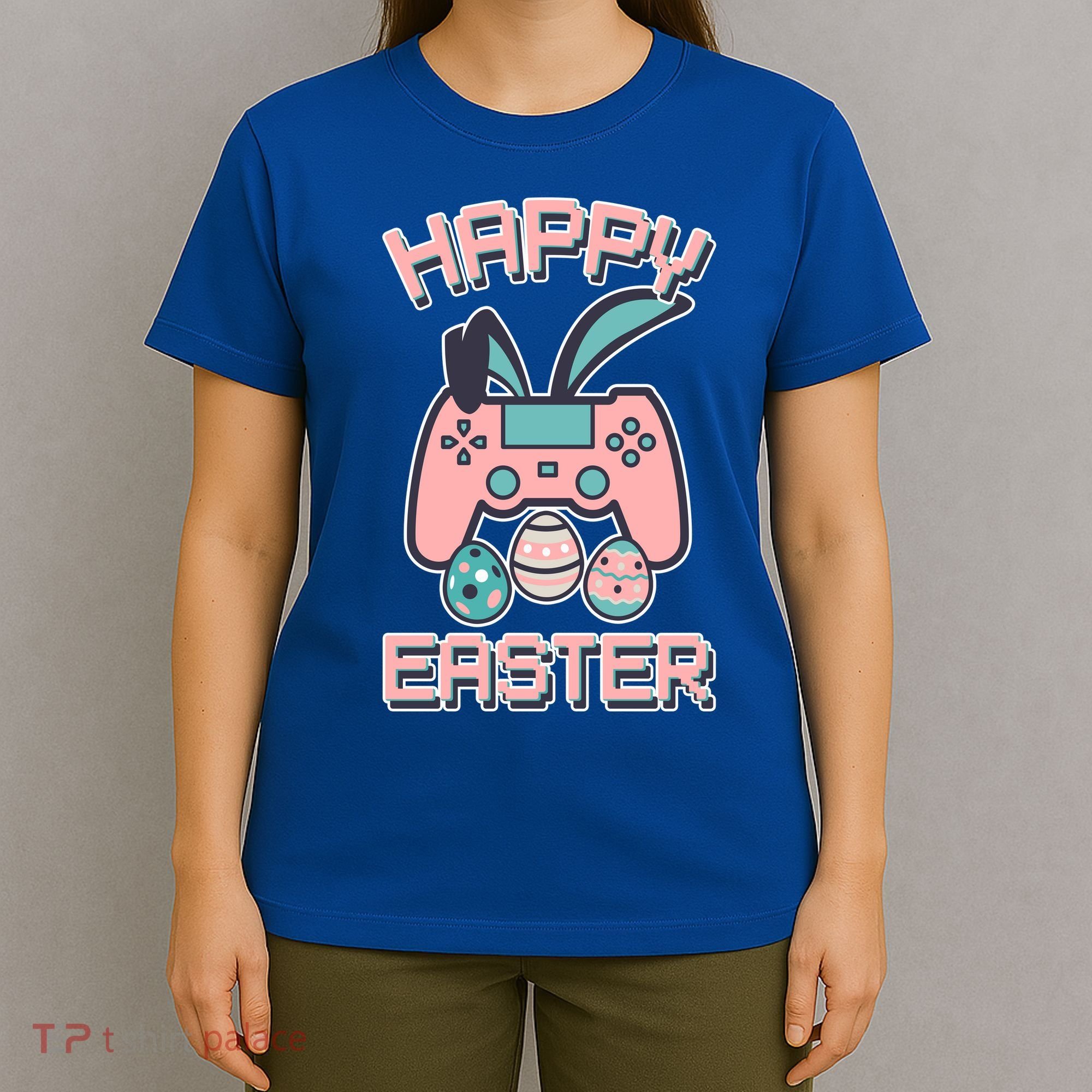 Happy Easter Bunny Game Controller T-Shirt