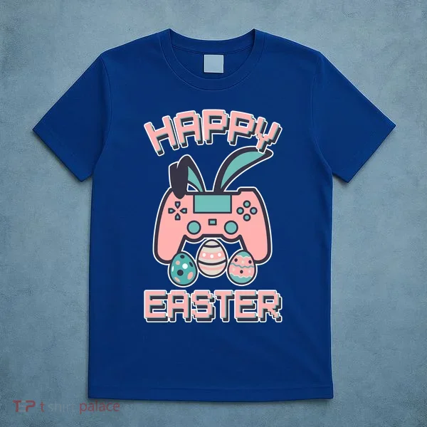 Happy Easter Bunny Game Controller T-Shirt