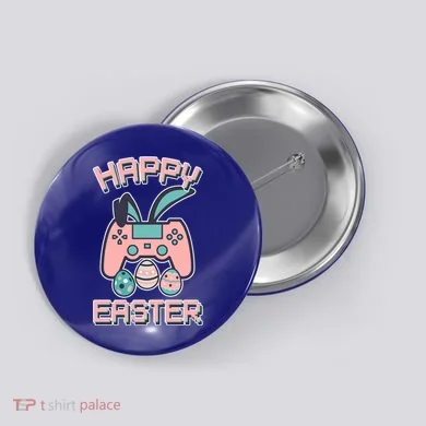 Happy Easter Bunny Game Controller Button