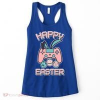 Happy Easter Bunny Game Controller Women's Tank Top thumb 0