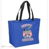 Happy Easter Bunny Game Controller Tote Bag thumb 2