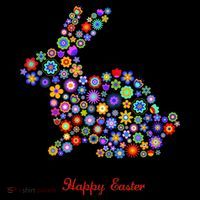 Happy Easter Bunny Rabbit Flowers Logo Women's Tank Top thumb 5