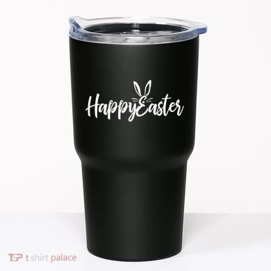 Happy Easter Cursive Signature Tumbler