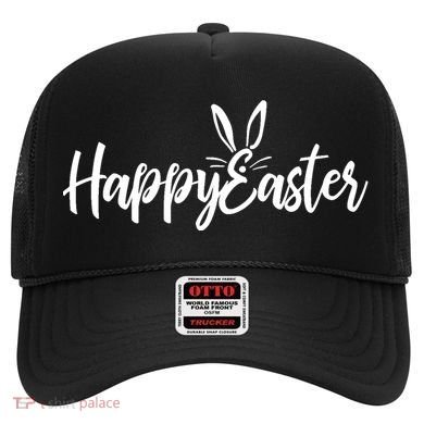 Happy Easter Cursive Signature Hat