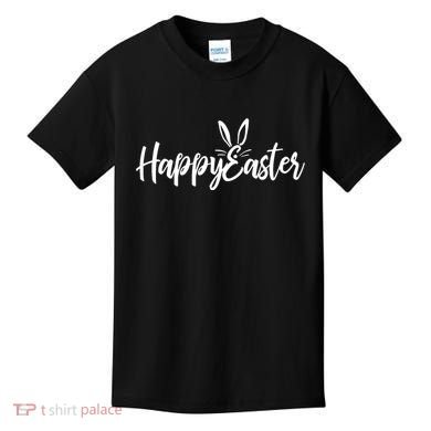 Happy Easter Cursive Signature Kids T-Shirt