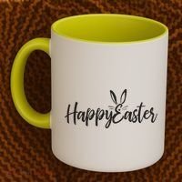 Happy Easter Cursive Signature Coffee Mug thumb 2