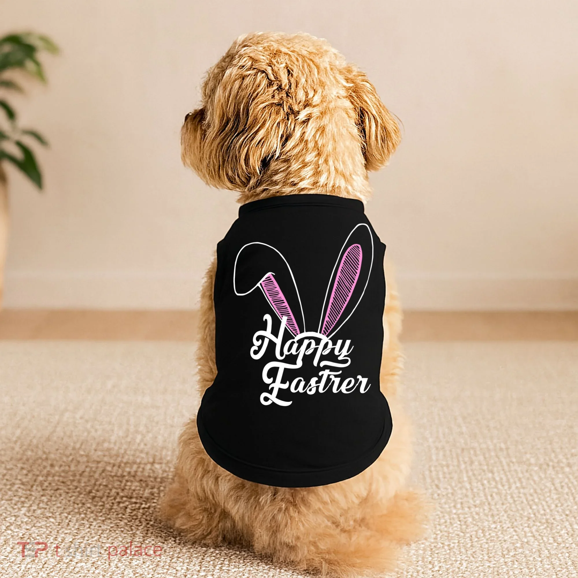 Happy Easter Cute Bunny Ears Doggie Tank