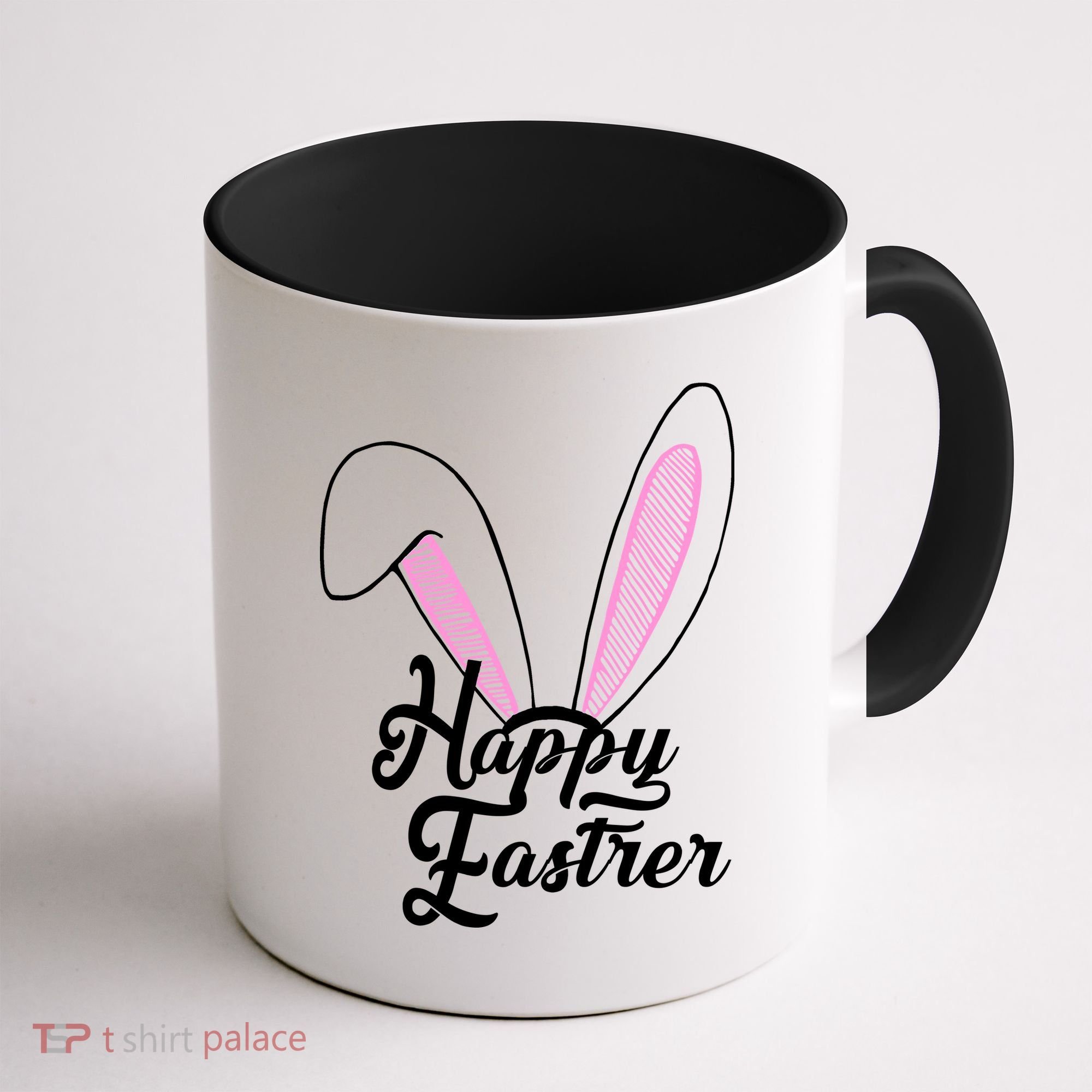 Happy Easter Cute Bunny Ears Coffee Mug