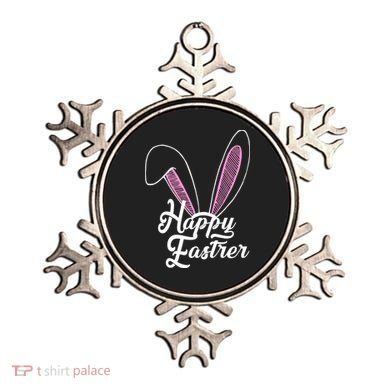 Happy Easter Cute Bunny Ears Ornament