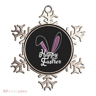 Happy Easter Cute Bunny Ears Ornament