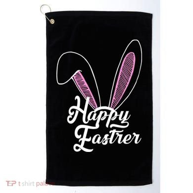 Happy Easter Cute Bunny Ears Golf Towel