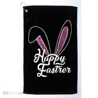 Happy Easter Cute Bunny Ears Golf Towel thumb 0