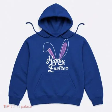 Happy Easter Cute Bunny Ears Hoodie