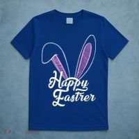 Happy Easter Cute Bunny Ears T-Shirt thumb 5