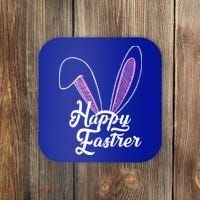 Happy Easter Cute Bunny Ears Coaster thumb 0