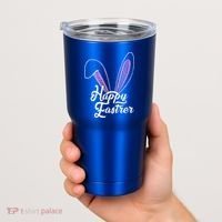 Happy Easter Cute Bunny Ears Tumbler thumb 2