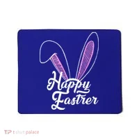 Happy Easter Cute Bunny Ears Mousepad thumb 0