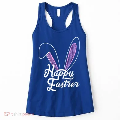 Happy Easter Cute Bunny Ears Women's Tank Top