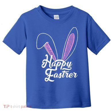 Happy Easter Cute Bunny Ears Toddler T-Shirt