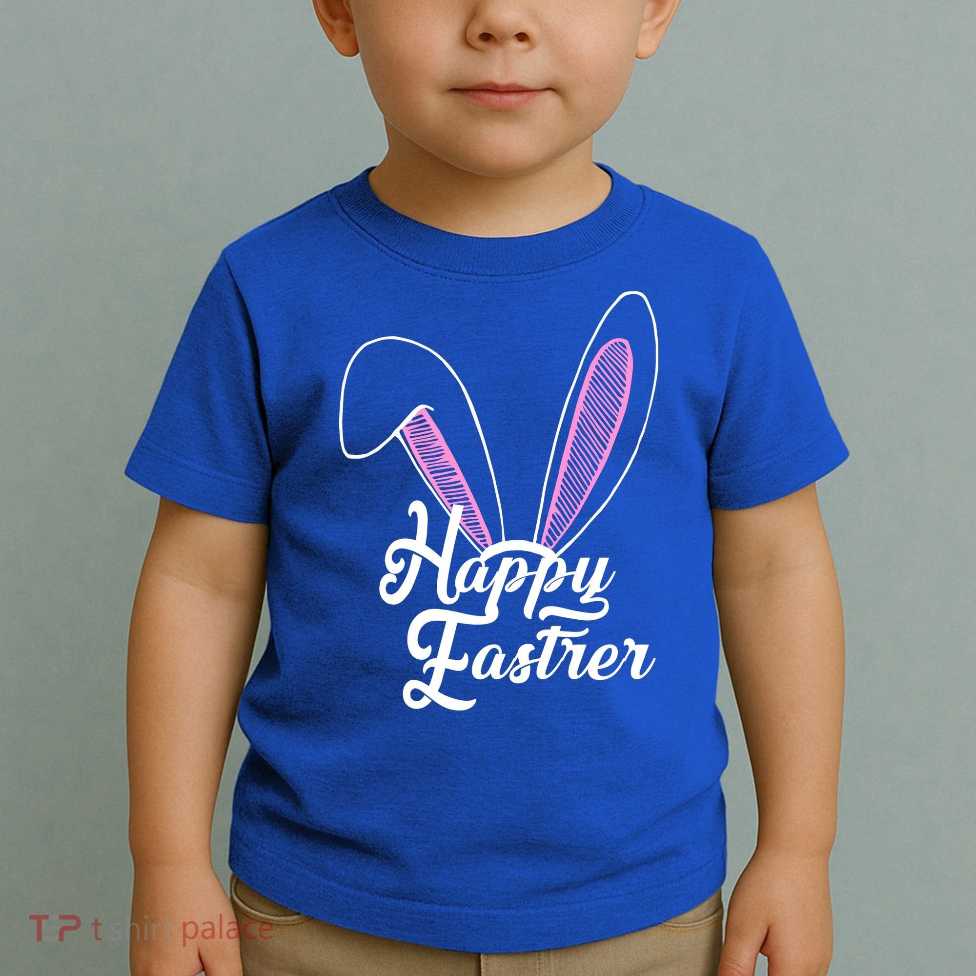 Happy Easter Cute Bunny Ears Toddler T-Shirt