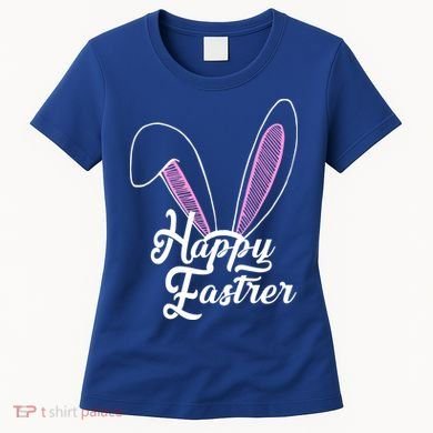 Happy Easter Cute Bunny Ears Women's T-Shirt