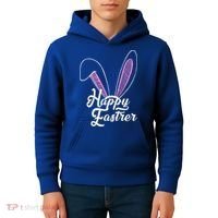 Happy Easter Cute Bunny Ears Kids Hoodie thumb 4