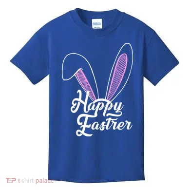 Happy Easter Cute Bunny Ears Kids T-Shirt