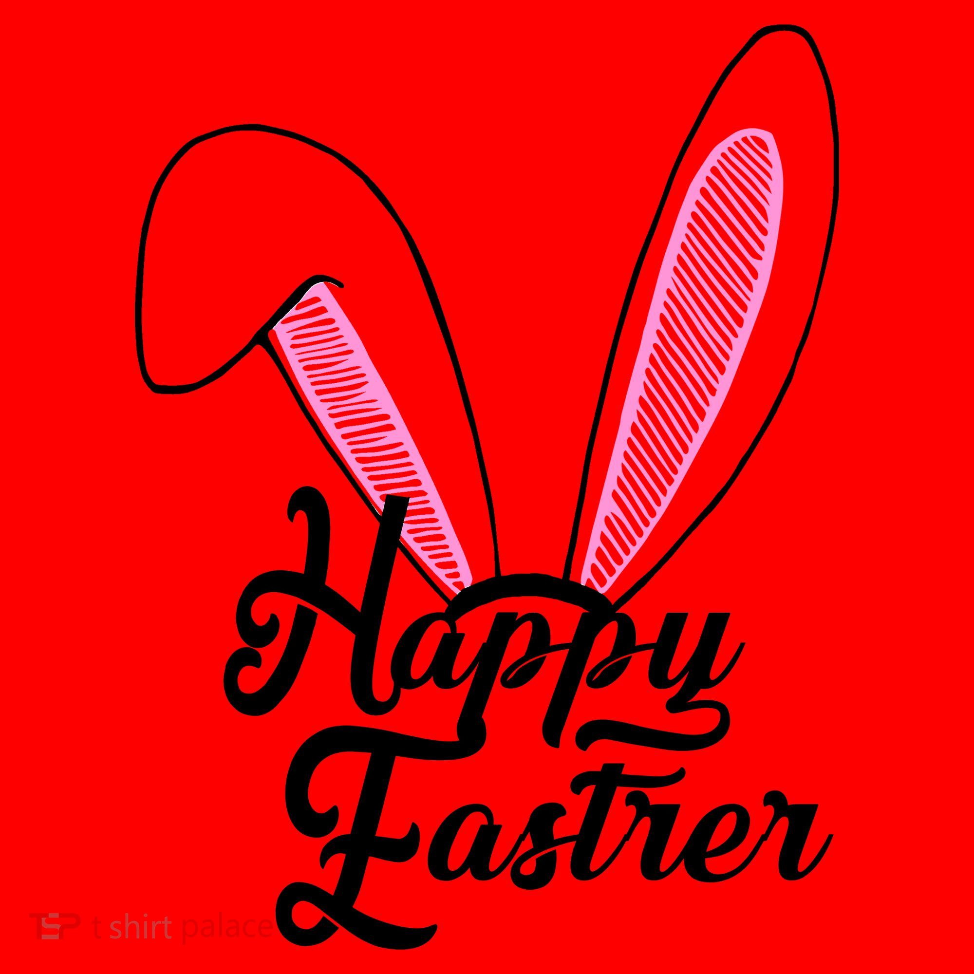 Happy Easter Cute Bunny Ears Santa Hat
