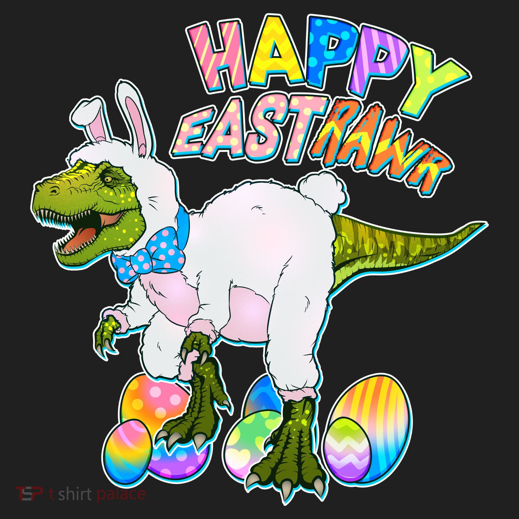 Happy Easter EastRawr T-Rex Women's Sweatshirt
