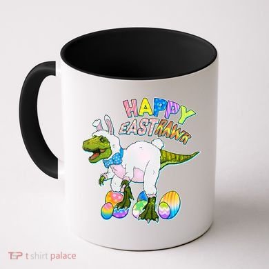 Happy Easter EastRawr T-Rex Coffee Mug