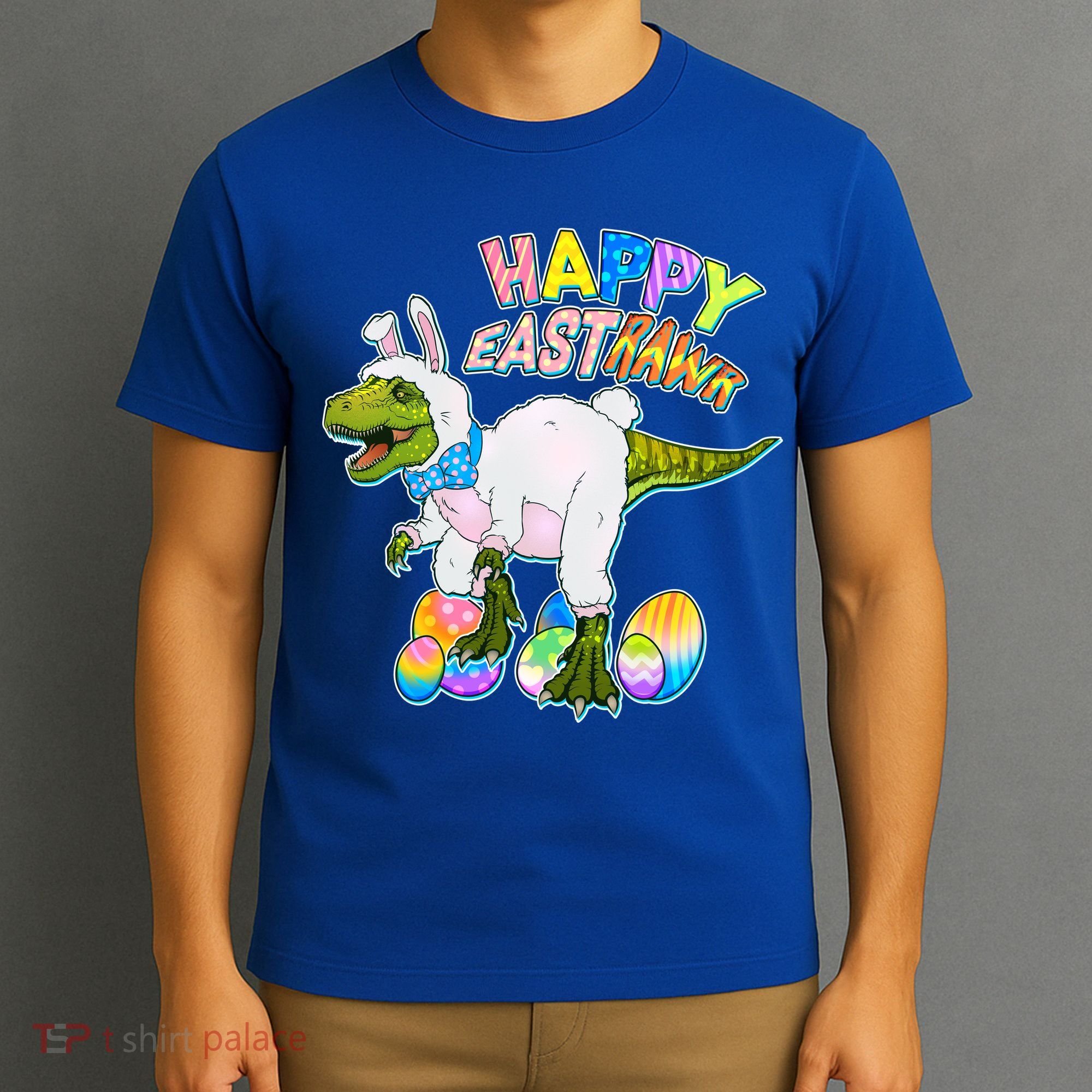 Happy Easter EastRawr T-Rex T-Shirt