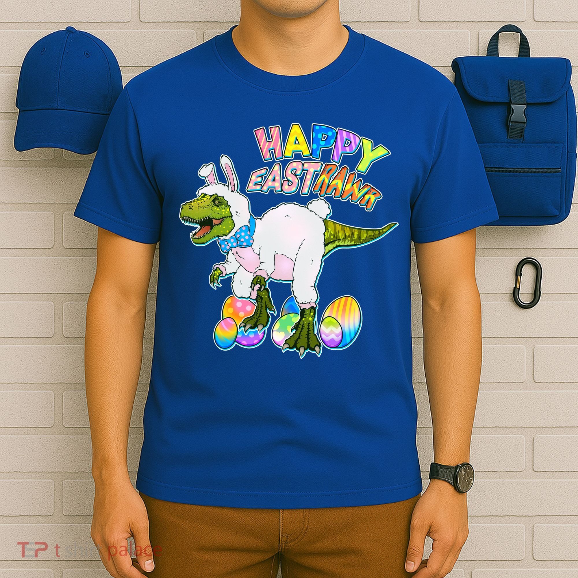 Happy Easter EastRawr T-Rex T-Shirt