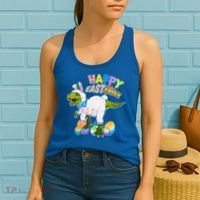 Happy Easter EastRawr T-Rex Women's Tank Top thumb 2