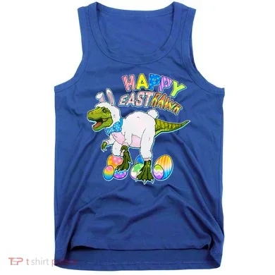 Happy Easter EastRawr T-Rex Tank Top