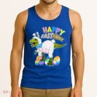 Happy Easter EastRawr T-Rex Tank Top thumb 3