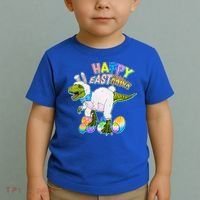 Happy Easter EastRawr T-Rex Toddler T-Shirt thumb 2