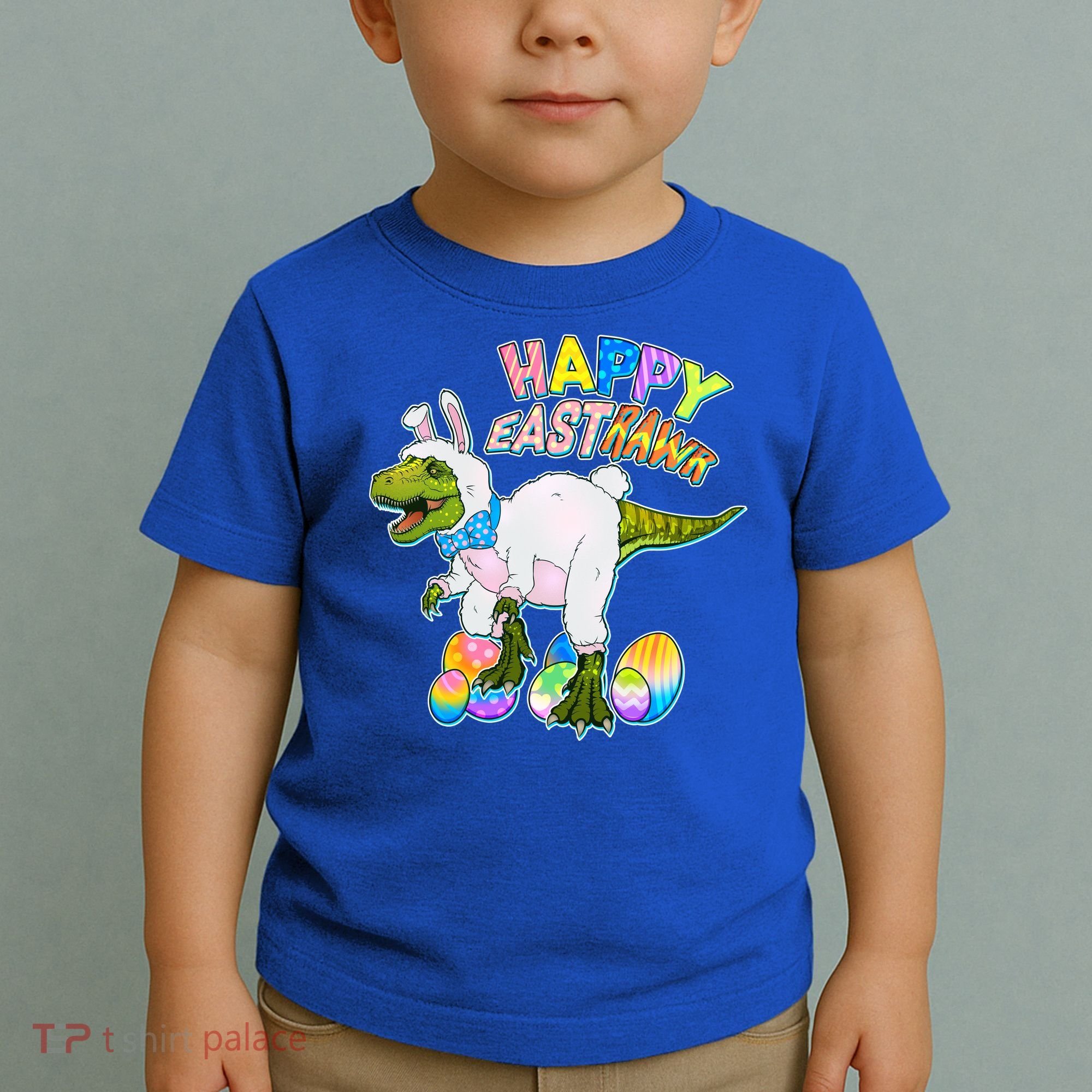 Happy Easter EastRawr T-Rex Toddler T-Shirt